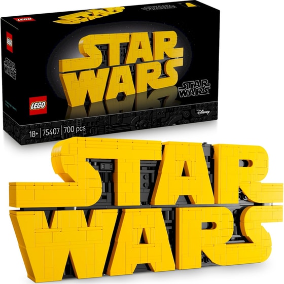 LEGO® Star Wars™ Brick-Built Star Wars™ Logo (75407) image 2