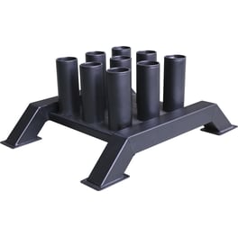 Βάση για 9 Μπάρες Βαρών Φ50 Amila 43934 Επιδαπέδια 56x41.5x23cm