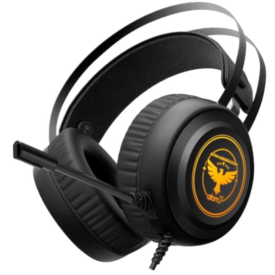 Ακουστικά Headset Armaggeddon ATOM 7 με Μικρόφωνο - Μαύρο image 0