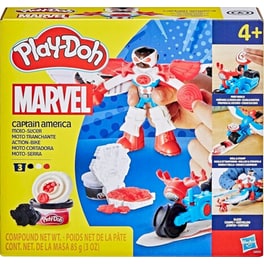 Hasbro Play-Doh Marvel Captain America Moto-Slicer (G0555)