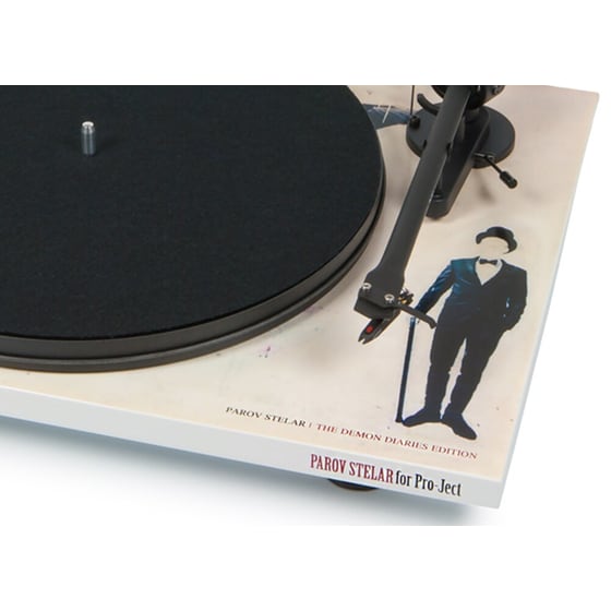 Πικάπ Pro-Ject Audio Essential II Demon by Parov Stelar with Ortofon OM 5E - Λευκό image 1