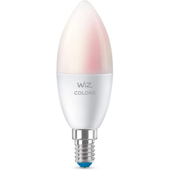 Έξυπνος Λαμπτήρας LED WiZ C37 E14 40W - Θερμό Λευκό image 0
