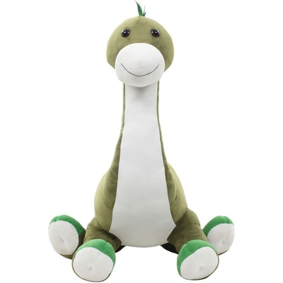 Λούτρινο Βροντόσαυρος Vidaxl Μαλακός Πράσινο (100cm) image 3