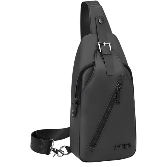 Τσάντα Crossbody Arctic Hunter XB13006-BK - 3,8lt - Μαύρη image 4