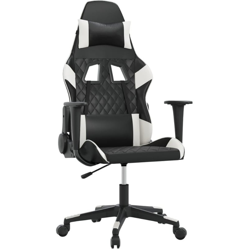 Καρέκλα Gaming VIDAXL 345516 από Τεχνητό Δέρμα - Μαύρο