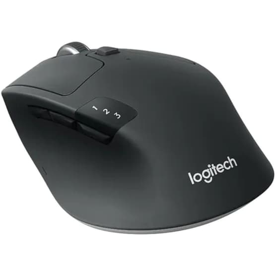 Logitech M720 Triathlon Ασύρματο Bluetooth Ποντίκι Μαύρο image 1