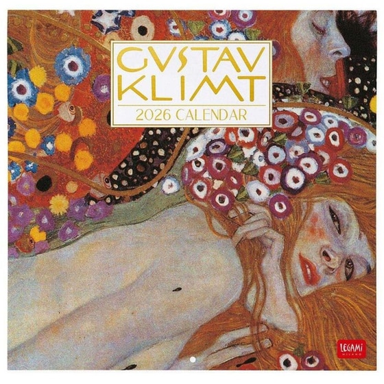 Ημερολόγιο Τοίχου Legami 2026 Gustav Klimt 30x29cm image 0