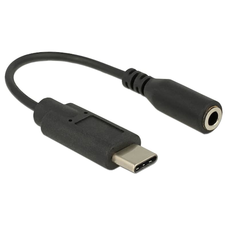 DELOCK Delock 65842 Καλώδιο Διεπαφής / Προσαρμογέας Φύλου Usb Type-c 3.5 Mm Μαύρος (μαύρο)