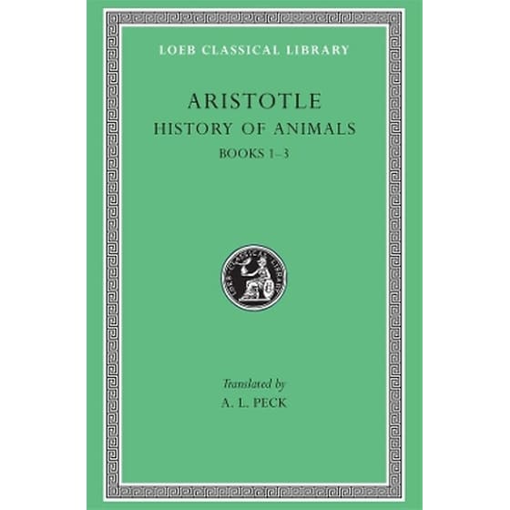 History of Animals, Volume I image 0