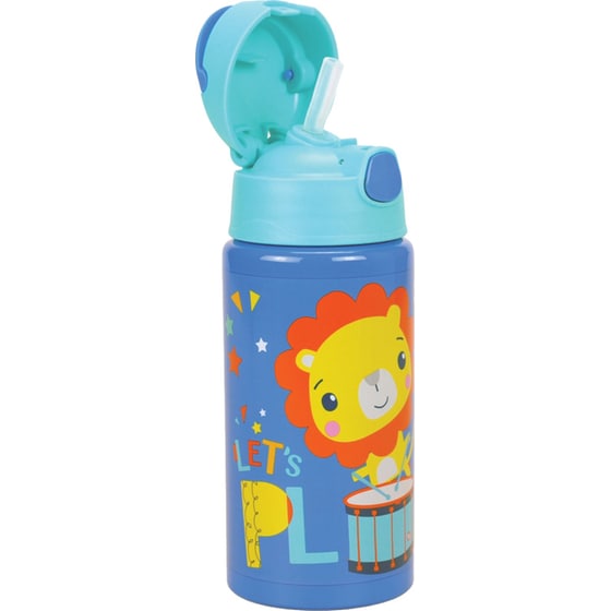 Παγούρι Αλουμινίου Flip Gim Lion Fisher-Price 500 ml image 1