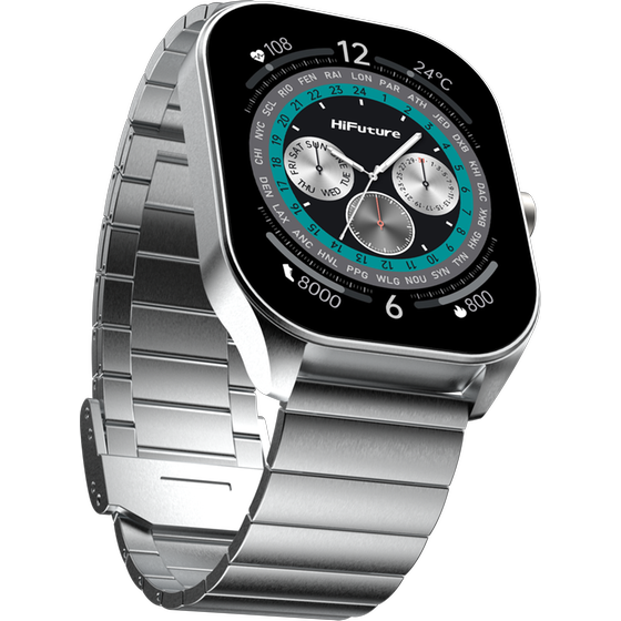 Smartwatch HiFuture Apex 52mm - Sterling Silver image 1