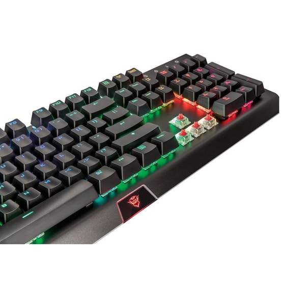 Trust GXT 890 Gaming Μηχανικό Ενσύρματο Πληκτρολόγιο με Outemu Red διακόπτες και RGB φωτισμό (US) image 4