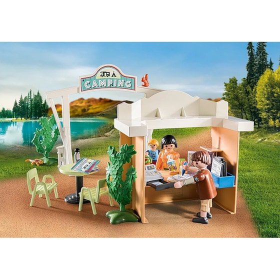 PLAYMOBIL® Family Fun Οργανωμένο Camping (71424) image 3