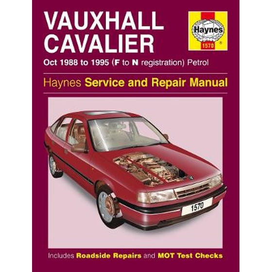 Vauxhall Cavalier Petrol (Oct 88 - 95) Haynes Repair Manual image 0