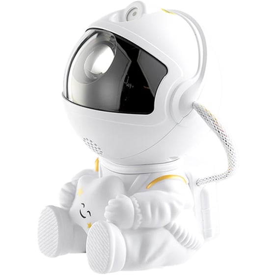 XO Παιδικό Φωτιστικό Projector Astronaut Sky με Προβολή Αστεριών Λευκό 8.5x5x7.6εκ. image 1