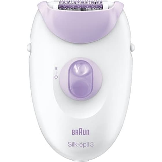 Αποτριχωτική Μηχανή Epilator BRAUN SILK EPIL 3 SE3170/12 Μωβ image 1