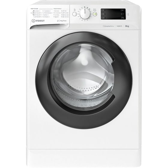 INDESIT MTWE 81495 WK EE 8 kg 1.400 Στροφές Λευκό Πλυντήριο Ρούχων image 0