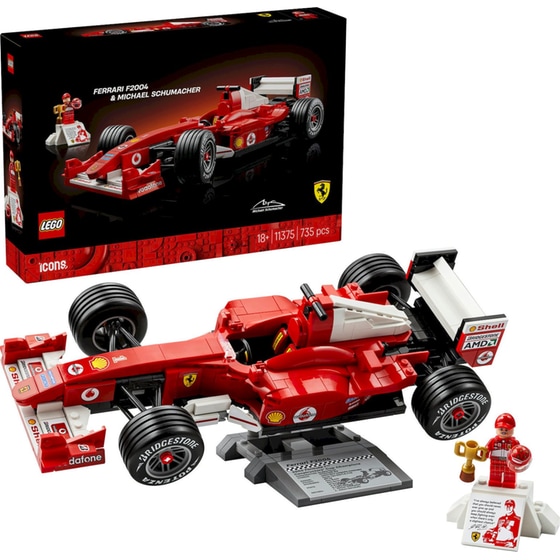LEGO® Icons Ferrari F2004 & Michael Schumacher (11375) image 2