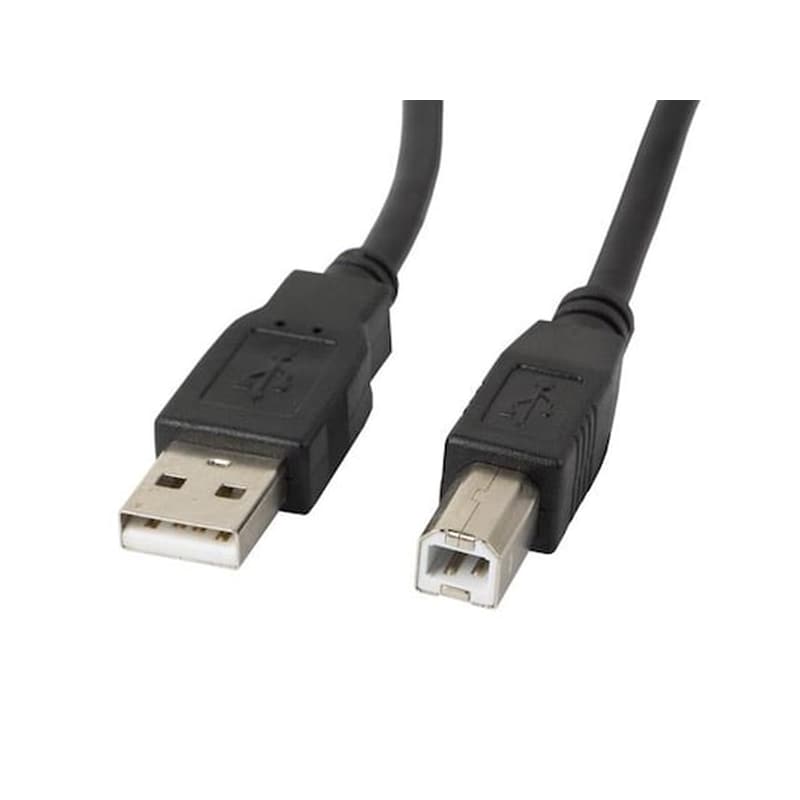 LANBERG Καλώδιο Lanberg USB-A Male σε USB-B Male - 1.8m