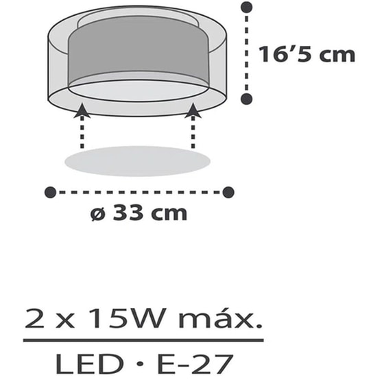 Παιδικό Φωτιστικό Οροφής Ango Clouds Πλαφονιέρα 41416E - Γκρι image 2