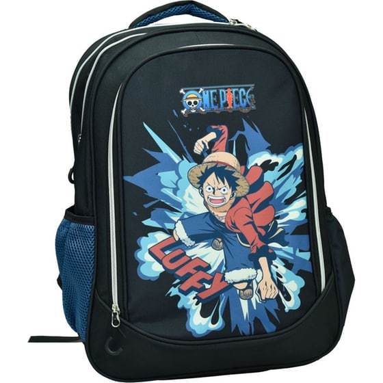 Τσάντα Πλάτης Δημοτικού Gim One Piece Luffy image 0
