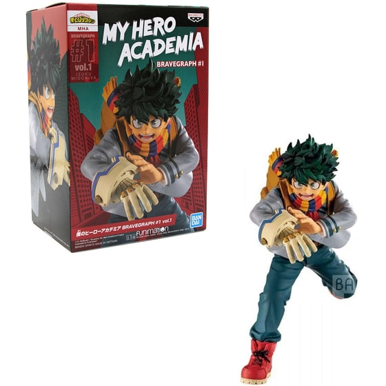 Συλλεκτική Φιγούρα Banpresto - My Hero Academia Bravegraph #1 - Vol.1 Izuku Midoriya image 4