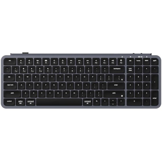 Keychron B2 Pro Ultra-Slim Ασύρματο Bluetooth Πληκτρολόγιο - Space Grey (US) image 0