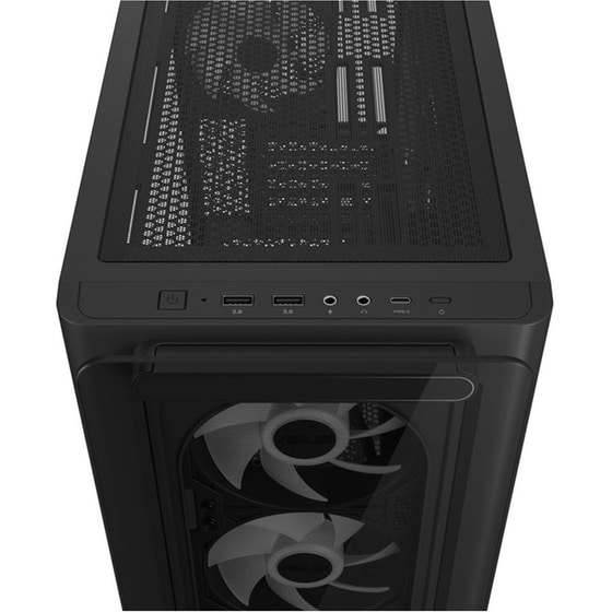 Κουτί Desktop Asus A23 Plus Mini Micro Atx Argb Tg - Μαύρο image 5