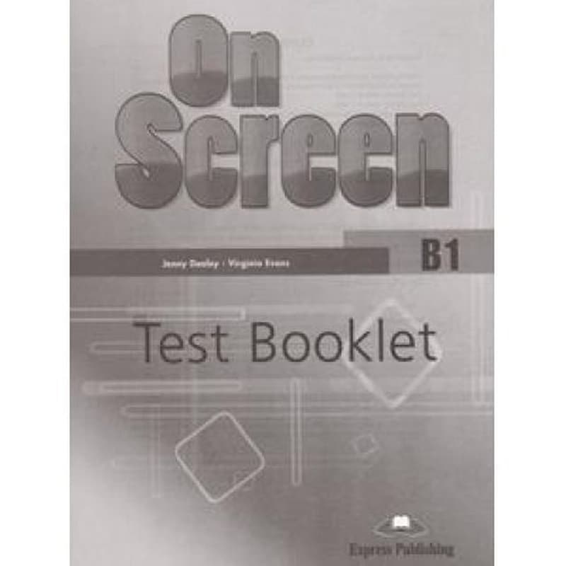 On Screen B1 Test Booklet