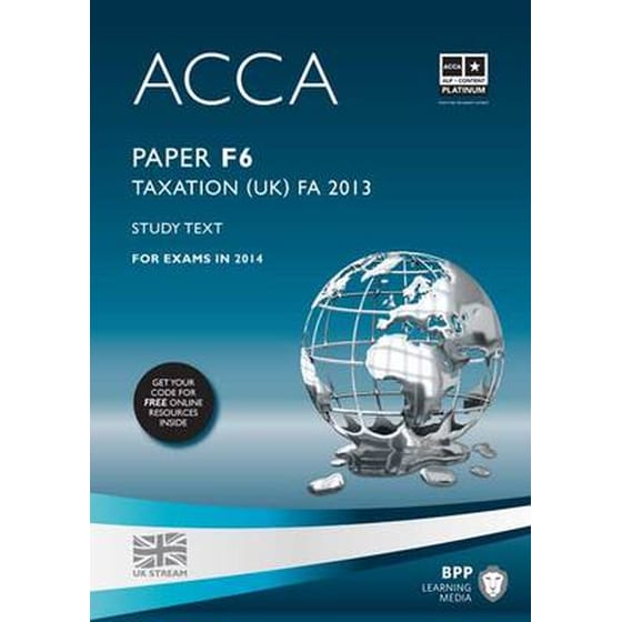 ACCA F6 Taxation FA2013 image 0