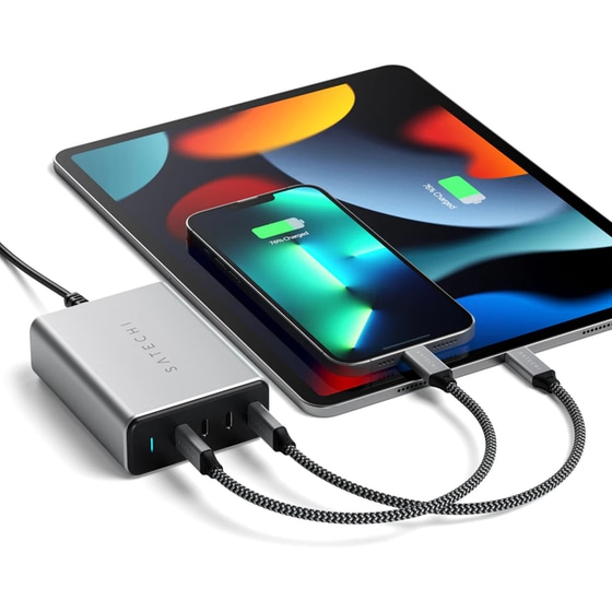 Satechi USB Type-C 4-Port PD GaN Charger - Γκρι image 4