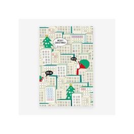 Χριστουγεννιάτικη Κάρτα Άγιος Βασίλης - 11.5x17cm
