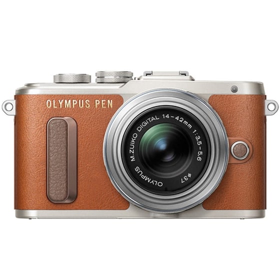 Mirrorless Camera Olympus E-PL8 Kit 14-42mm EZ Pancake - Καφέ image 0