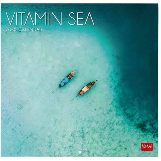 Ημερολόγιο Τοίχου Legami 2025 Vitamin Sea 30x29 cm image 0