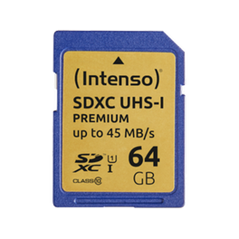 MEMORY SD INTENSO 64GB UHS-I PREMIUM