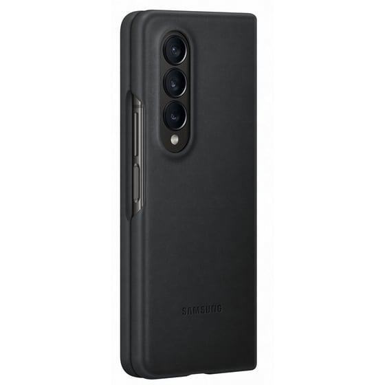Θήκη Samsung Galaxy Z Fold 4 - Samsung Leather Case - Black image 2