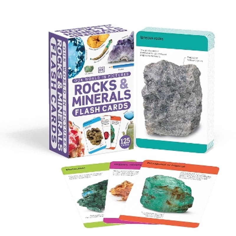 Our World in Pictures Rocks Minerals Flash Cards