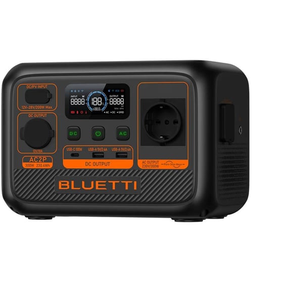 Bluetti Power Station AC2P 230.4Wh - Μαύρο image 1