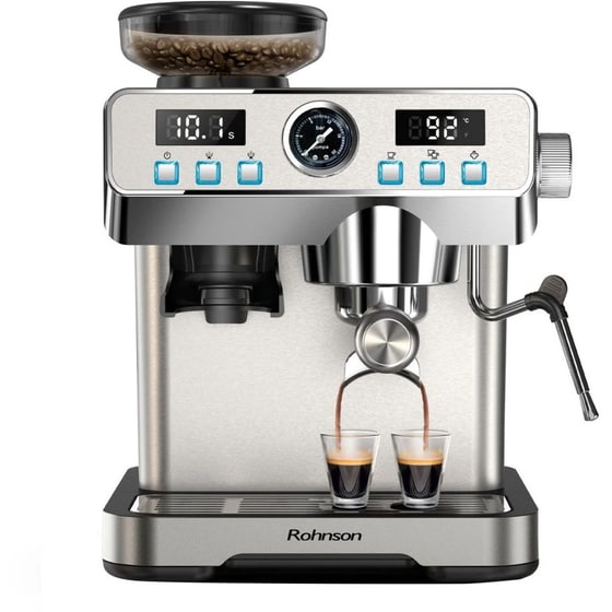 ROHNSON R-98150 1258W 20bar Μηχανή Espresso image 0