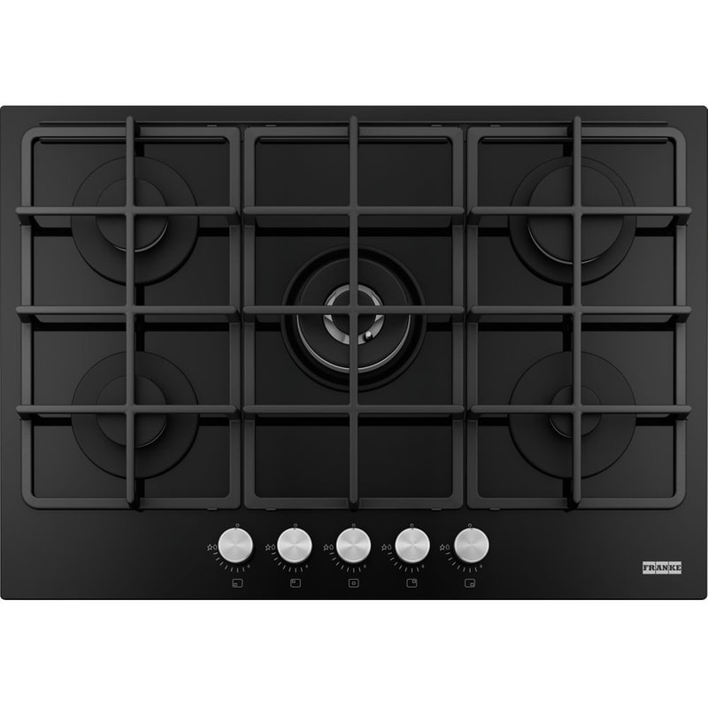 FRANKE FHSM 755 4G DC C 73 cm Μαύρο Εστία Αερίου Αυτόνομη