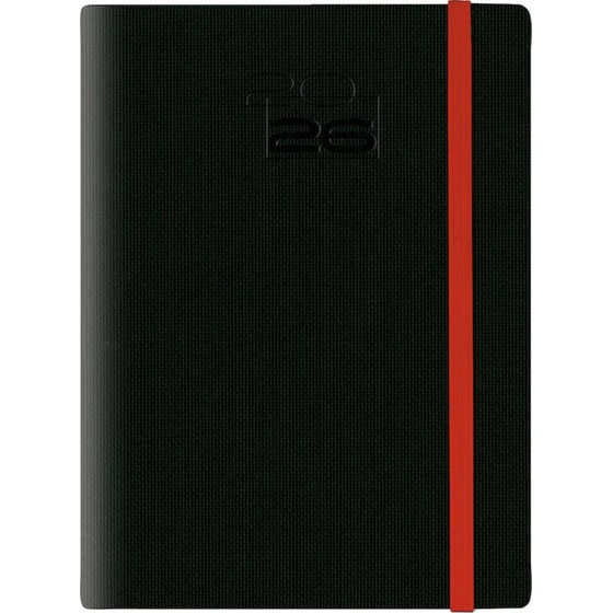 Ημερολόγιο Ημερήσιο 2026 Θεοφύλακτος 12M Dot Μαύρο image 0