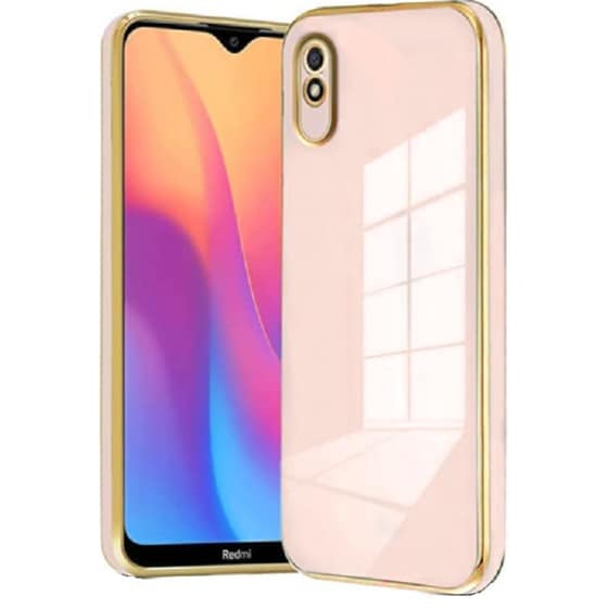 Θήκη Xiaomi Redmi 9a/9AT/9i - Bodycell Gold Plated - Pink image 0
