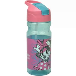 Παγούρι Gim Flip Minnie Mode με Καλαμάκι 500 ml Γαλάζιο