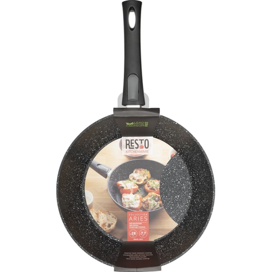 Αντικολλητικό Τηγάνι RESTO Aries RE93014 από Αλουμίνιο 28 cm image 0