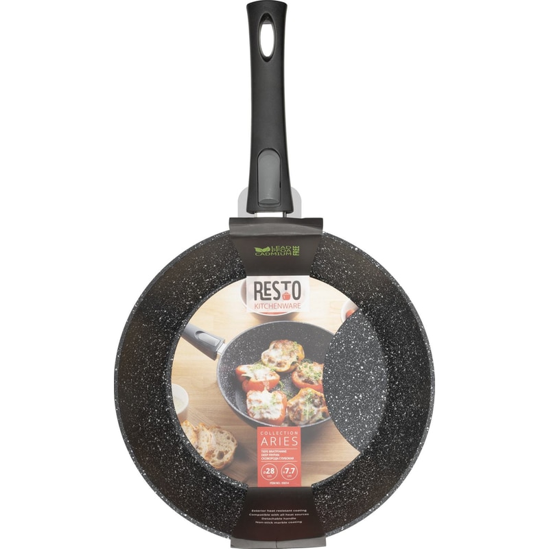 RESTO Αντικολλητικό Τηγάνι RESTO Aries RE93014 από Αλουμίνιο 28 cm