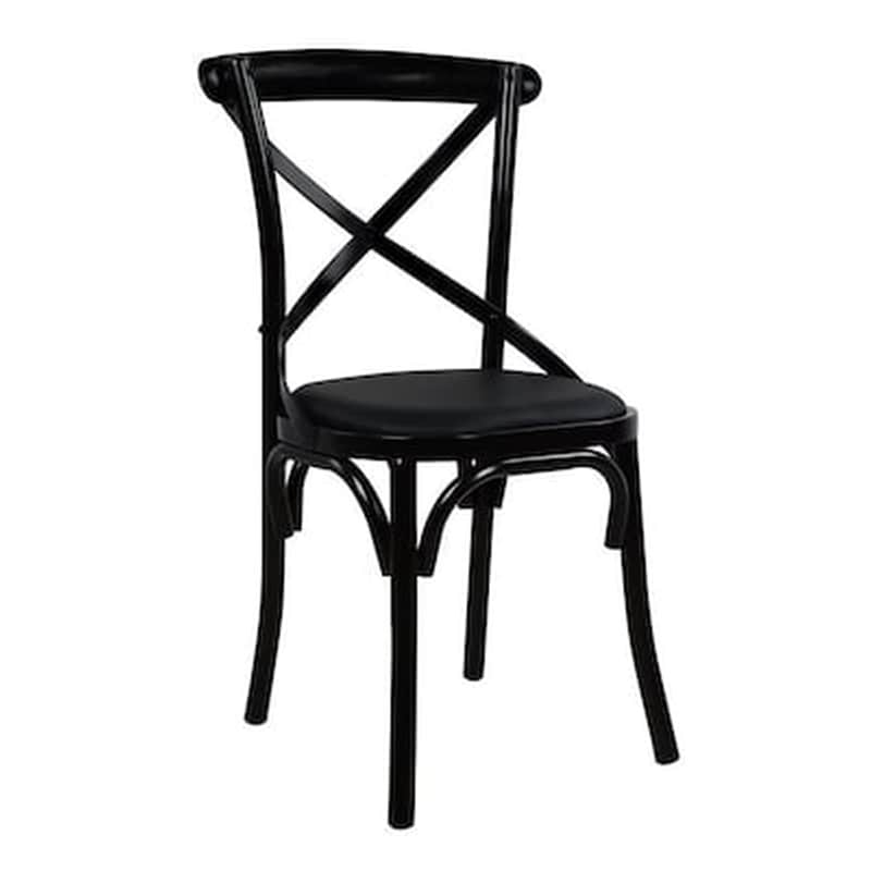 HOMEMARKT Καρέκλα Τραπεζαρίας Homemarkt - Μαύρη