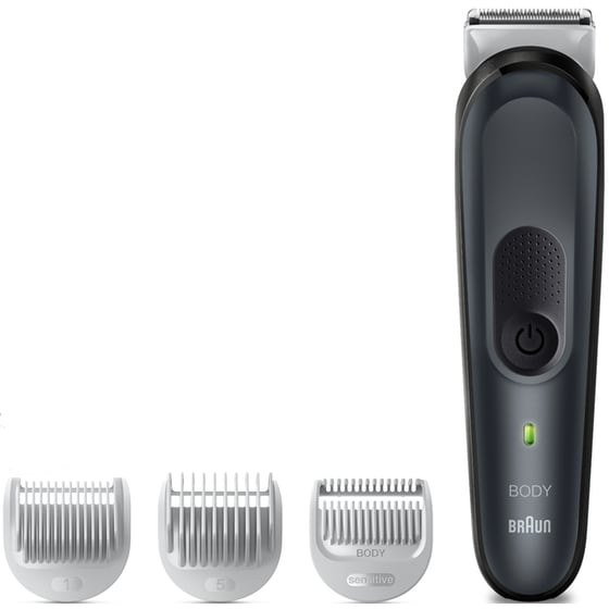 Ξυριστική Μηχανή Σώματος BRAUN Series 3 BG3350 Μαύρο image 0