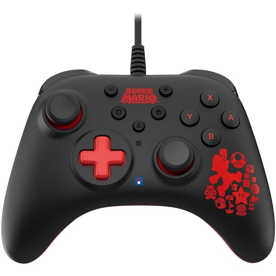 Hori Wired Controller Horipad Turbo Mario - Χειριστήριο Nintendo Switch image 0