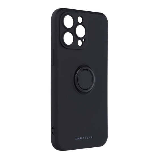 Θήκη Σιλικόνης Apple iPhone 14 Pro Max - Roar - Amber Μαύρο image 0