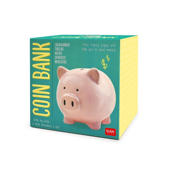 Κουμπαράς Legami Coin Bank Tirelire - Piggy image 2